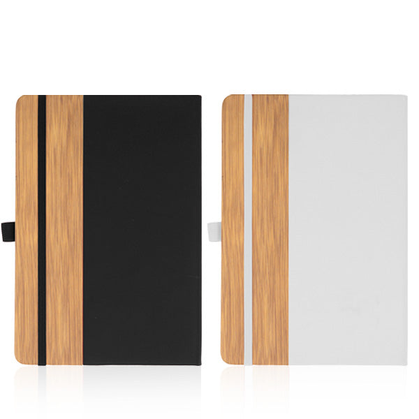 מחברת A5 כריכה קשה בעיצוב במבוק