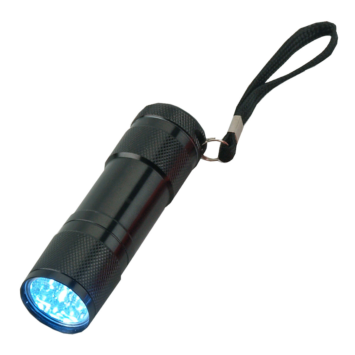 פנס יד קטן, גוף מתכת, תאורה לבנה