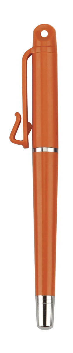 עט כדורי עם תופסן לתג