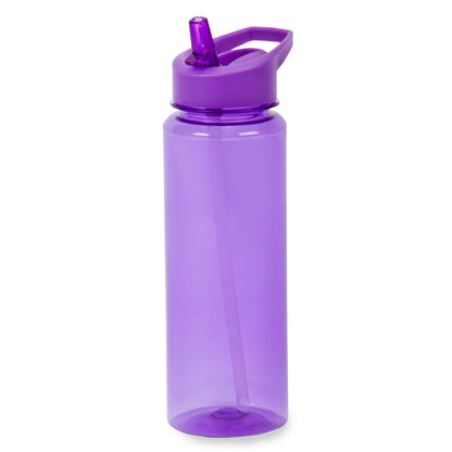 בקבוק שתיה פייה עם קש
