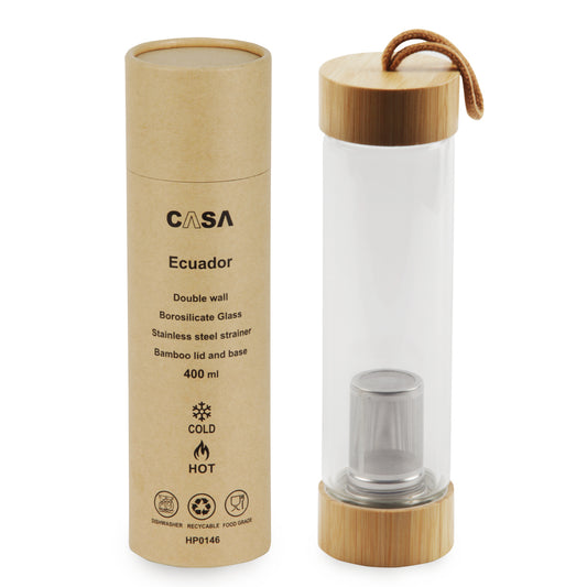 בקבוק לחליטת צמחים ופירות