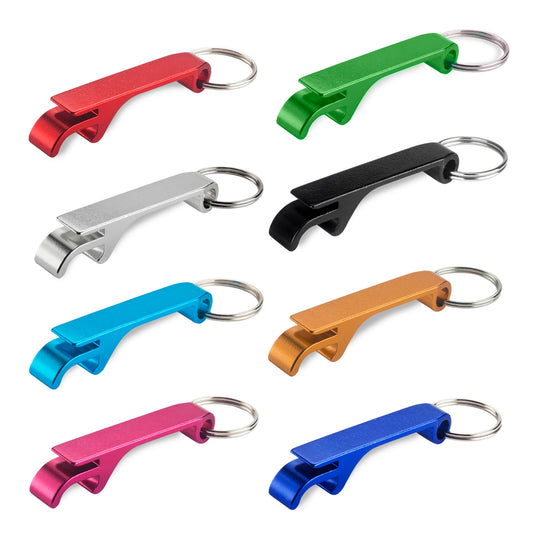 מחזיק מפתחות עם פותחן בקבוקים ופחיות