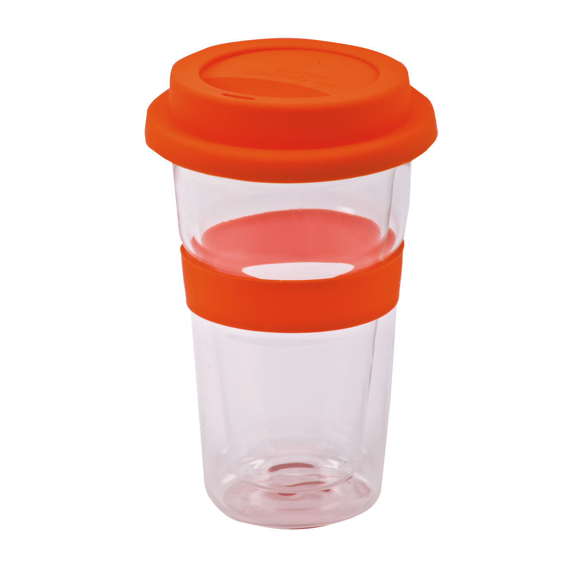 כוס שתיה מזכוכית דופן כפולה – 370 מ"ל