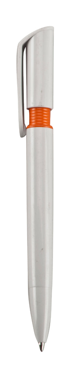 עט כדורי, גוף לבן וצבעוני