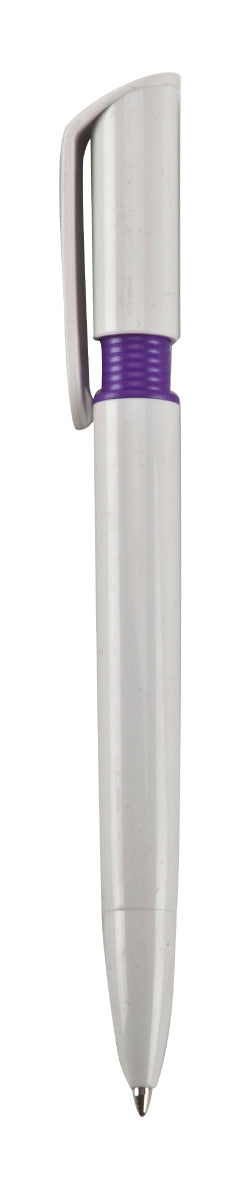 עט כדורי, גוף לבן וצבעוני