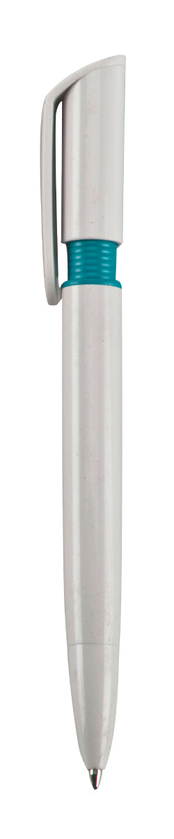 עט כדורי, גוף לבן וצבעוני