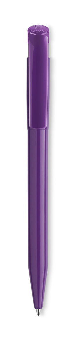 עט כדורי, גוף צבעוני, מנגנון לחיצה