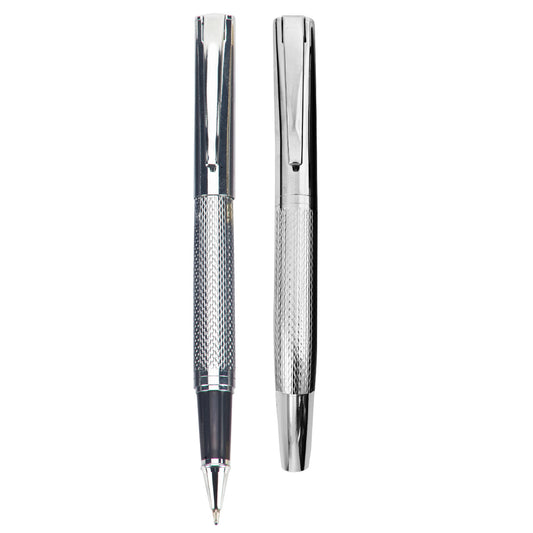 עט רולר עם גוף מתכת