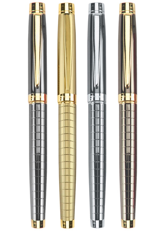 עט רולר, גוף מתכת