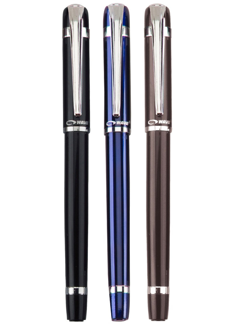 עט עם גוף מתכת