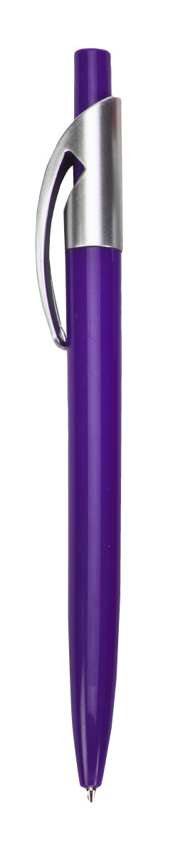 עט ג'ל קליפס כסוף