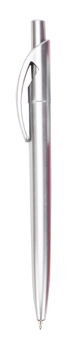 עט ג'ל, גוף מטאלי, קליפס כסוף