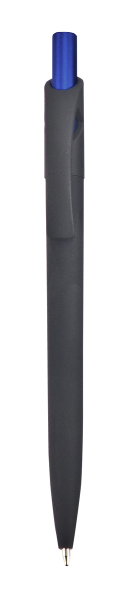 עט ג'ל, גוף פלסטיק, גימור גומי, לחצן מטלי צבעוני