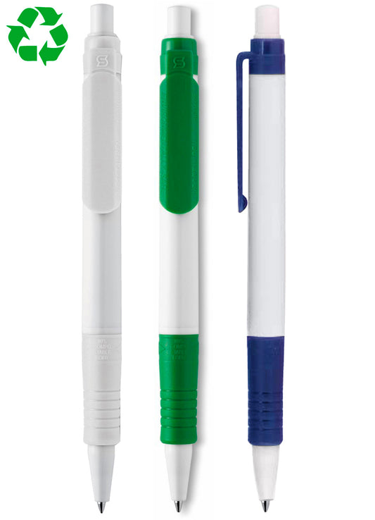 עט כדורי למיחזור, ידידותי לסביבה עשוי תירס וקני סוכר