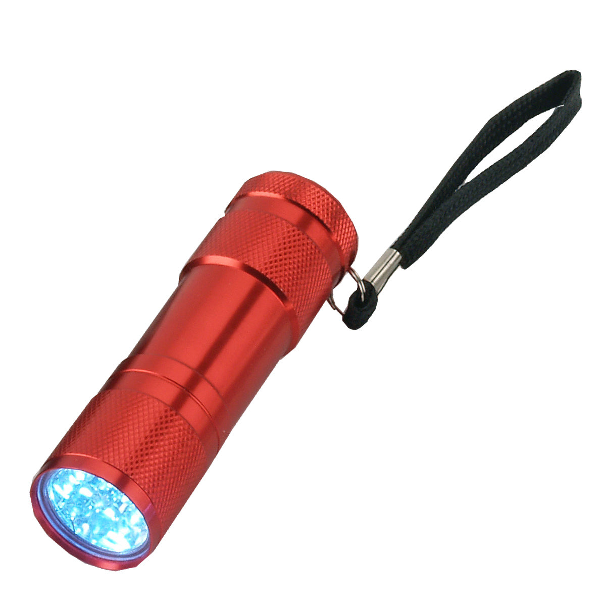 פנס יד קטן, גוף מתכת, תאורה לבנה