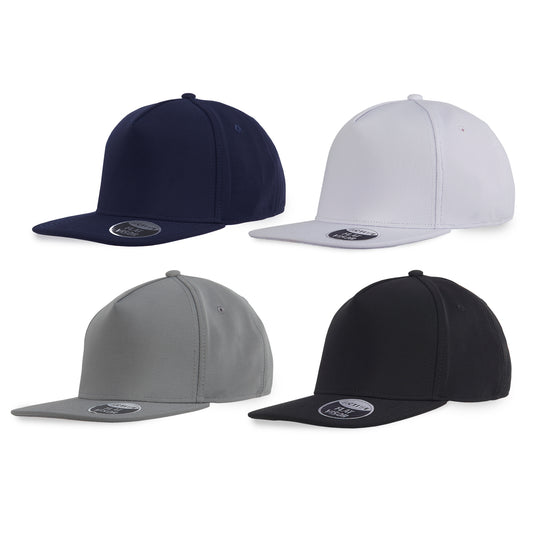 כובע מצחיה, 5 חלקים, סגירה מלאה