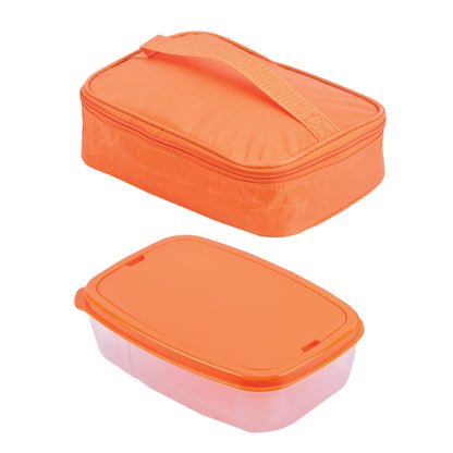 צידנית עם קופסת אוכל וסכו"ם