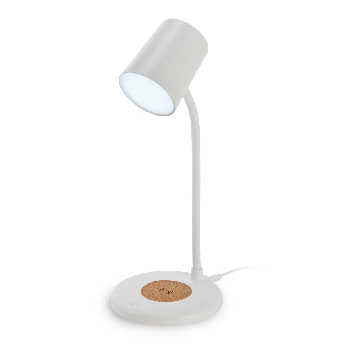 מנורת שולחן, מטען אלחוטי ורמקול