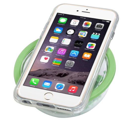 מעמד לטלפון עם אטבים וקליפסים